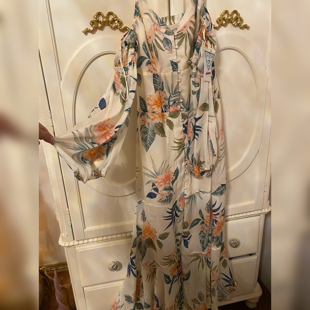 Floral Print Maxi Dress